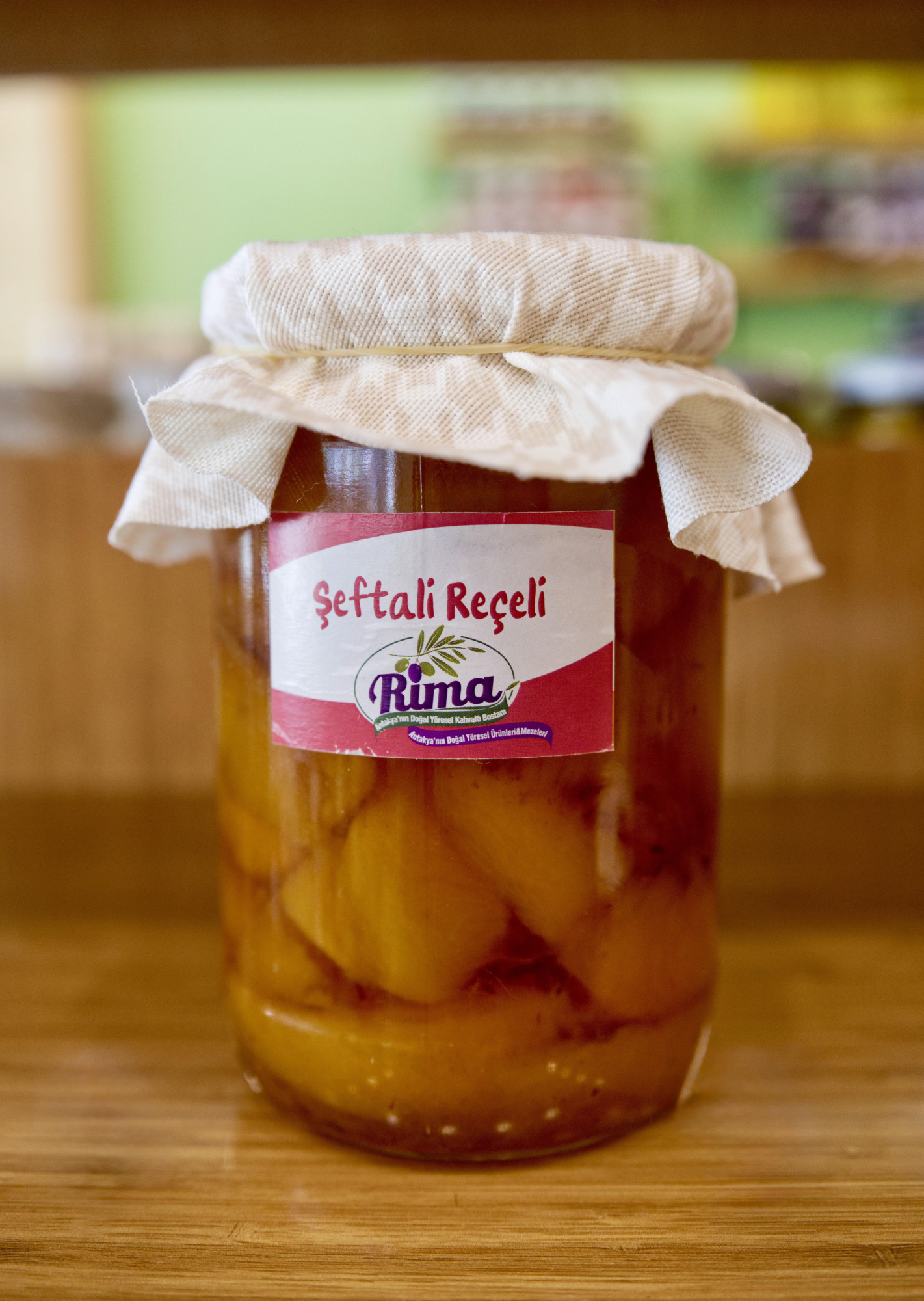Şeftali Reçeli (Kavanoz - 800 Gr)